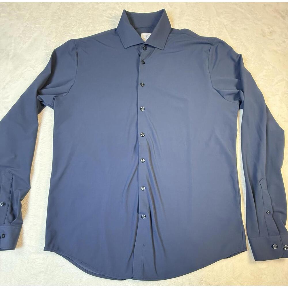 Industry of All Nations Classic Core Shirt Long Sleeve Blue XL/43